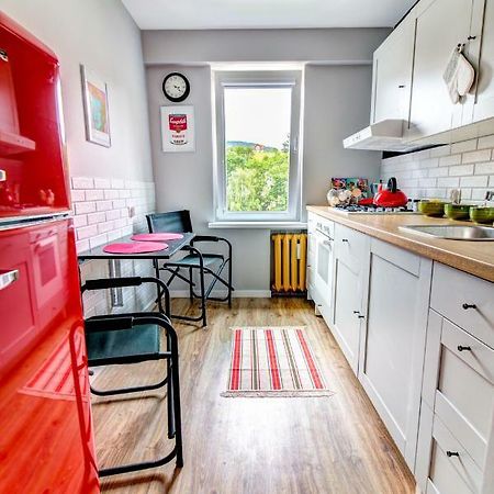 Apartament Halinka Salon, Sypialnia, Kuchnia, Balkon Powierzchnia 50M Krynica-Zdrój Esterno foto