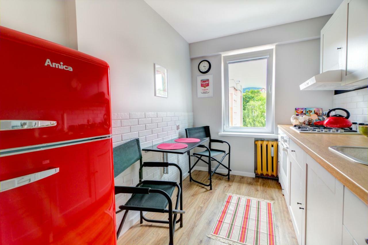Apartament Halinka Salon, Sypialnia, Kuchnia, Balkon Powierzchnia 50M Krynica-Zdrój Esterno foto